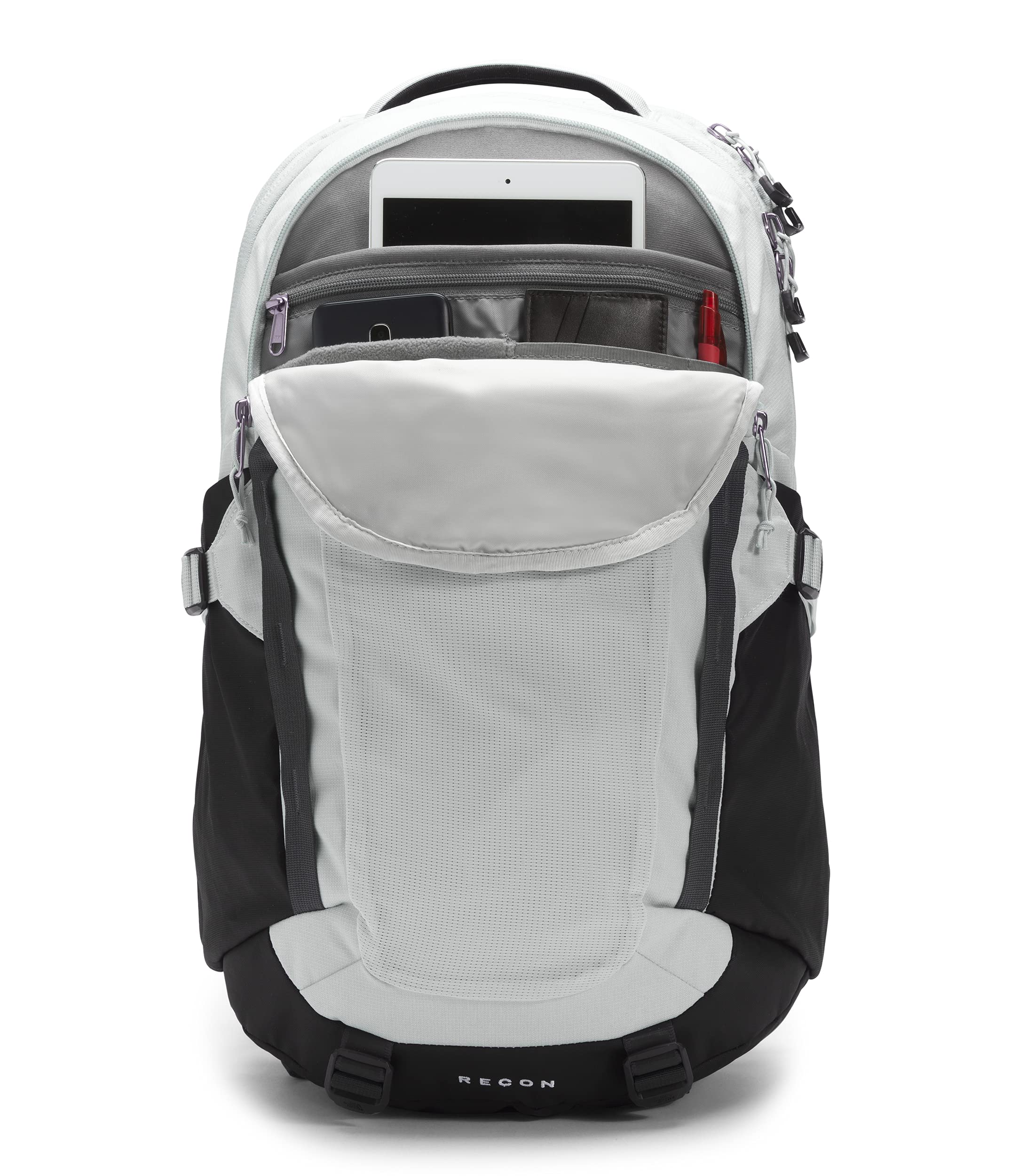 Foto 5 pulgar | Mochila The North Face Recon Everyday Laptop Gris 30 L - Venta Internacional