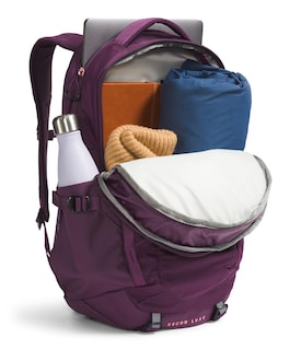 Foto 5 | Mochila The North Face Recon Luxe Color Negro Y Grosella - Venta Internacional