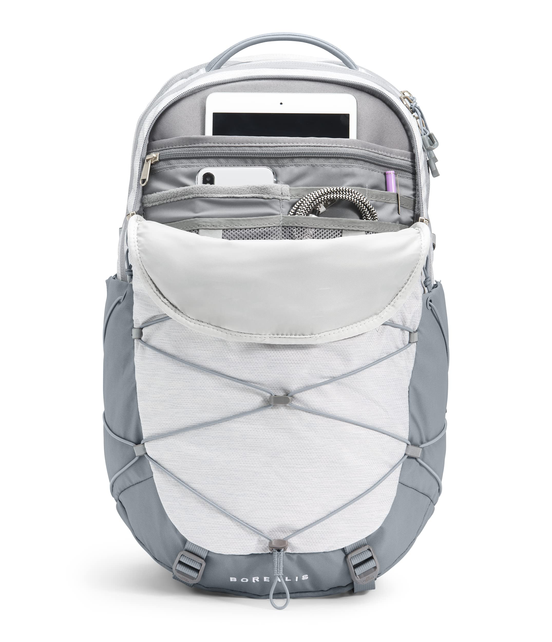 Foto 4 | Mochila The North Face Borealis Commuter  Blanca para Mujer - Venta Internacional