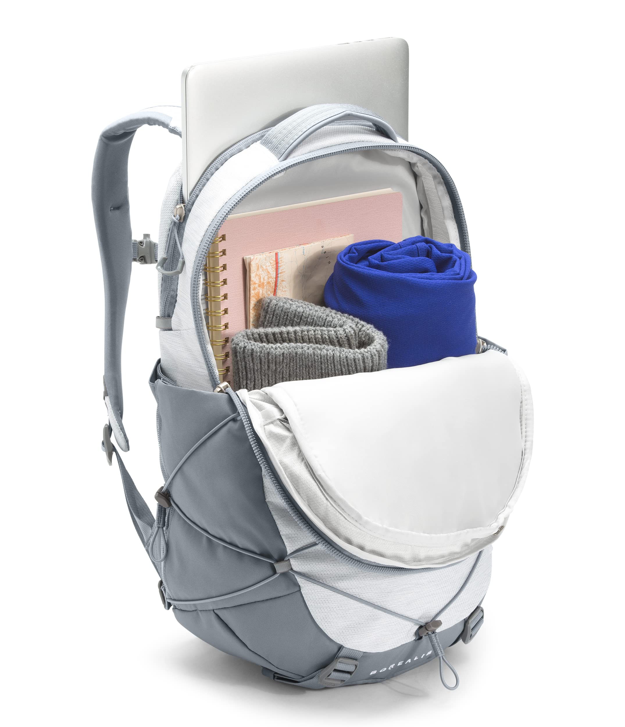 Foto 6 pulgar | Mochila The North Face Borealis Commuter  Blanca para Mujer - Venta Internacional