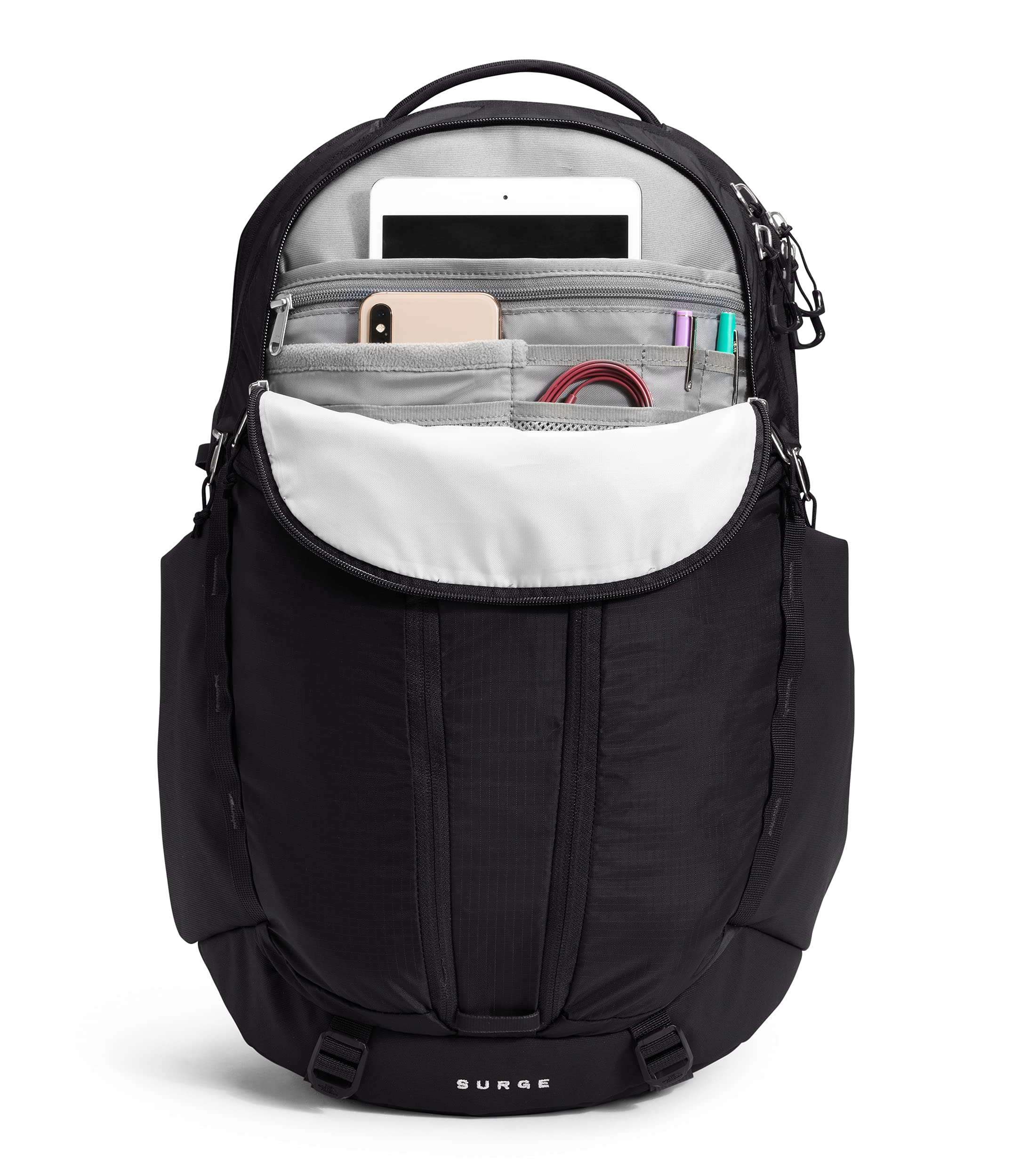Foto 5 pulgar | Mochila The North Face Surge Commuter para Portátil color Negro - Venta Internacional