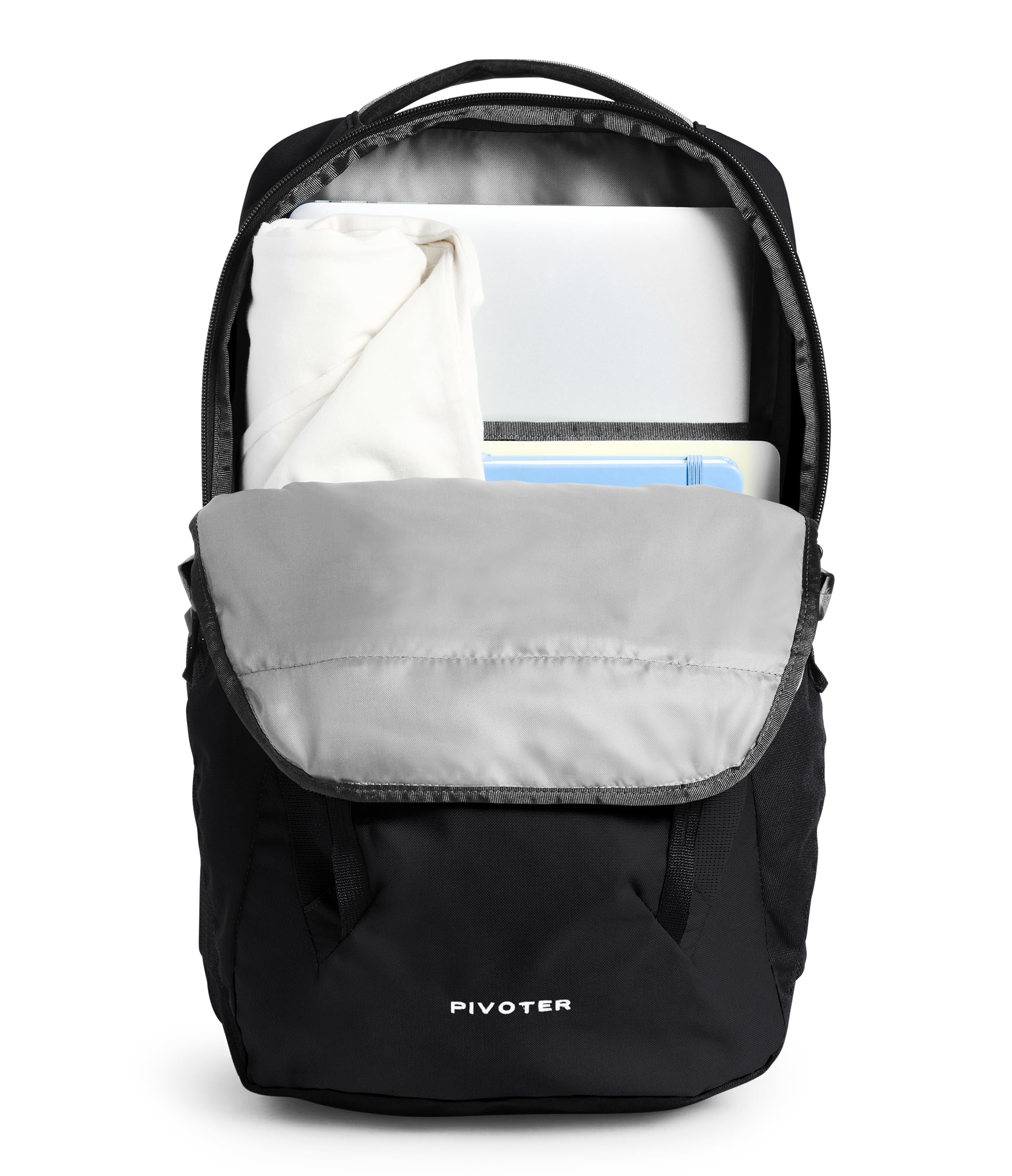 Foto 6 pulgar | Mochila The North Face Pivoter Everyday TNF Negra 29 L - Venta Internacional