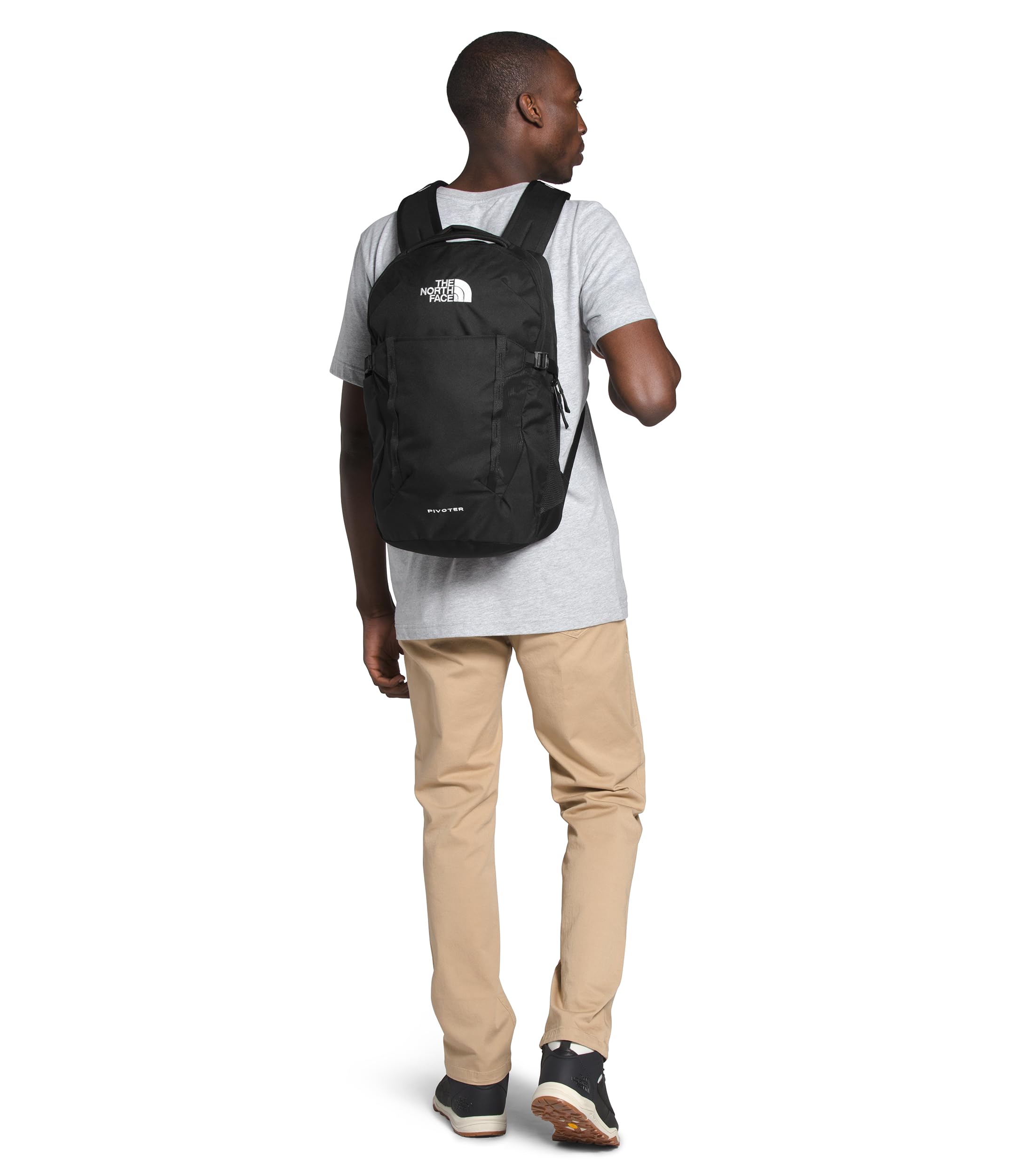 Foto 8 pulgar | Mochila The North Face Pivoter Everyday TNF Negra 29 L - Venta Internacional