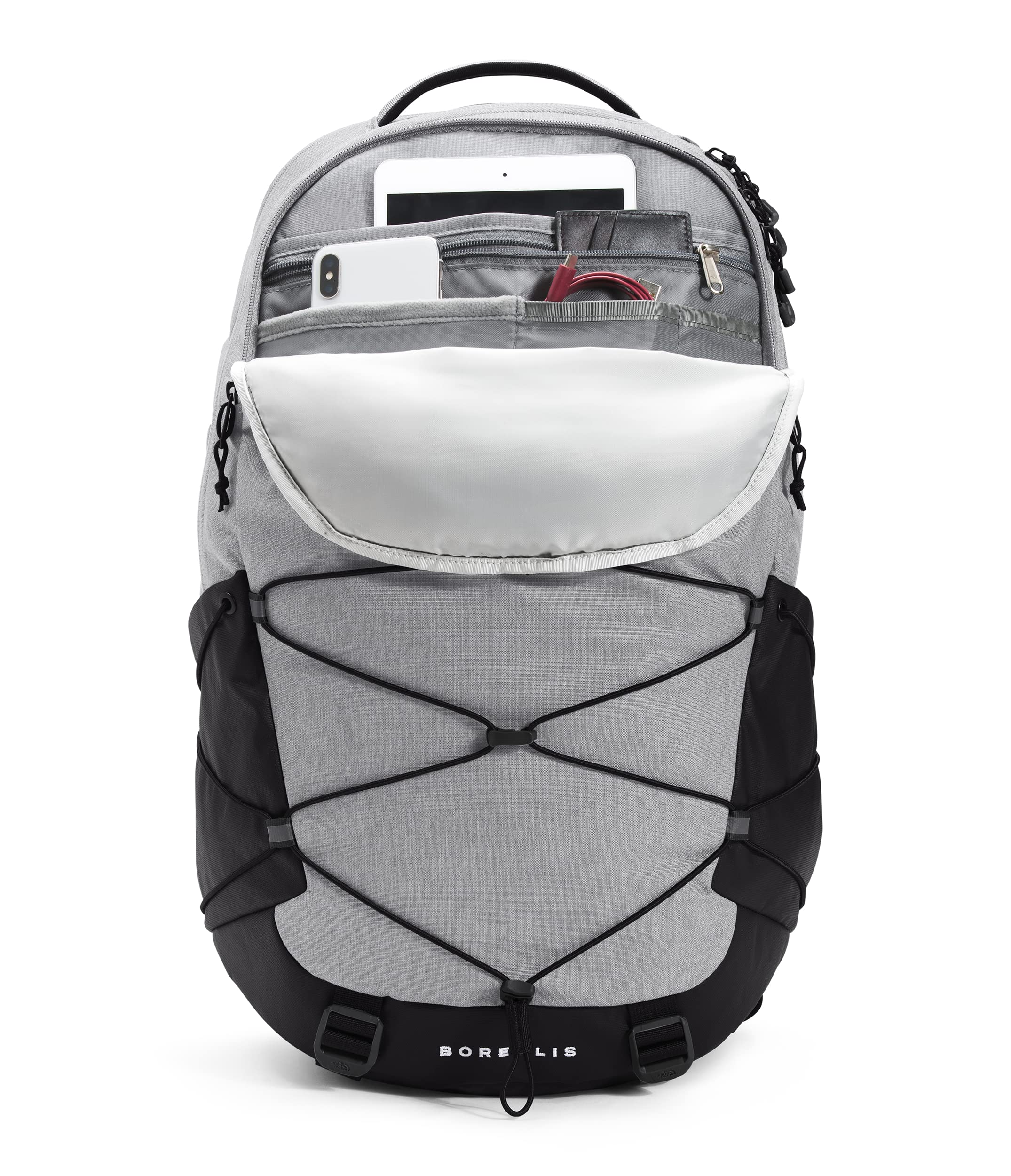 Foto 4 pulgar | Mochila The North Face Borealis Commuter para Portátil Meld Gris - Venta Internacional