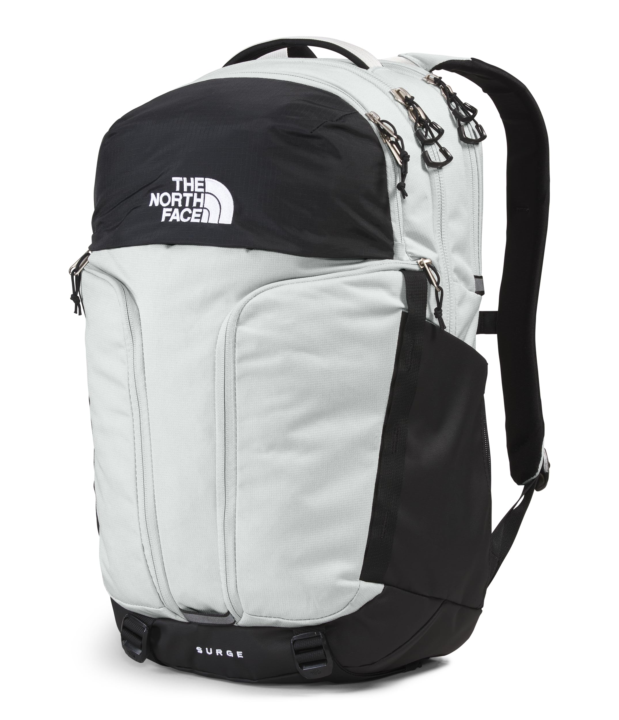 Foto 3 pulgar | Mochila The North Face Surge Commuter para Portátil Gris y Negro - Venta Internacional