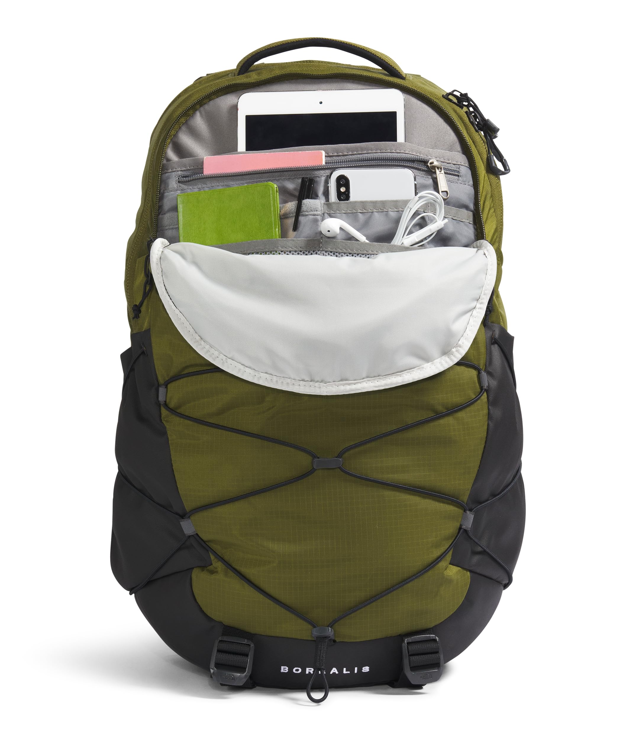 Foto 6 pulgar | Mochila The North Face Borealis Commuter Forest Verde Oliva - Venta Internacional