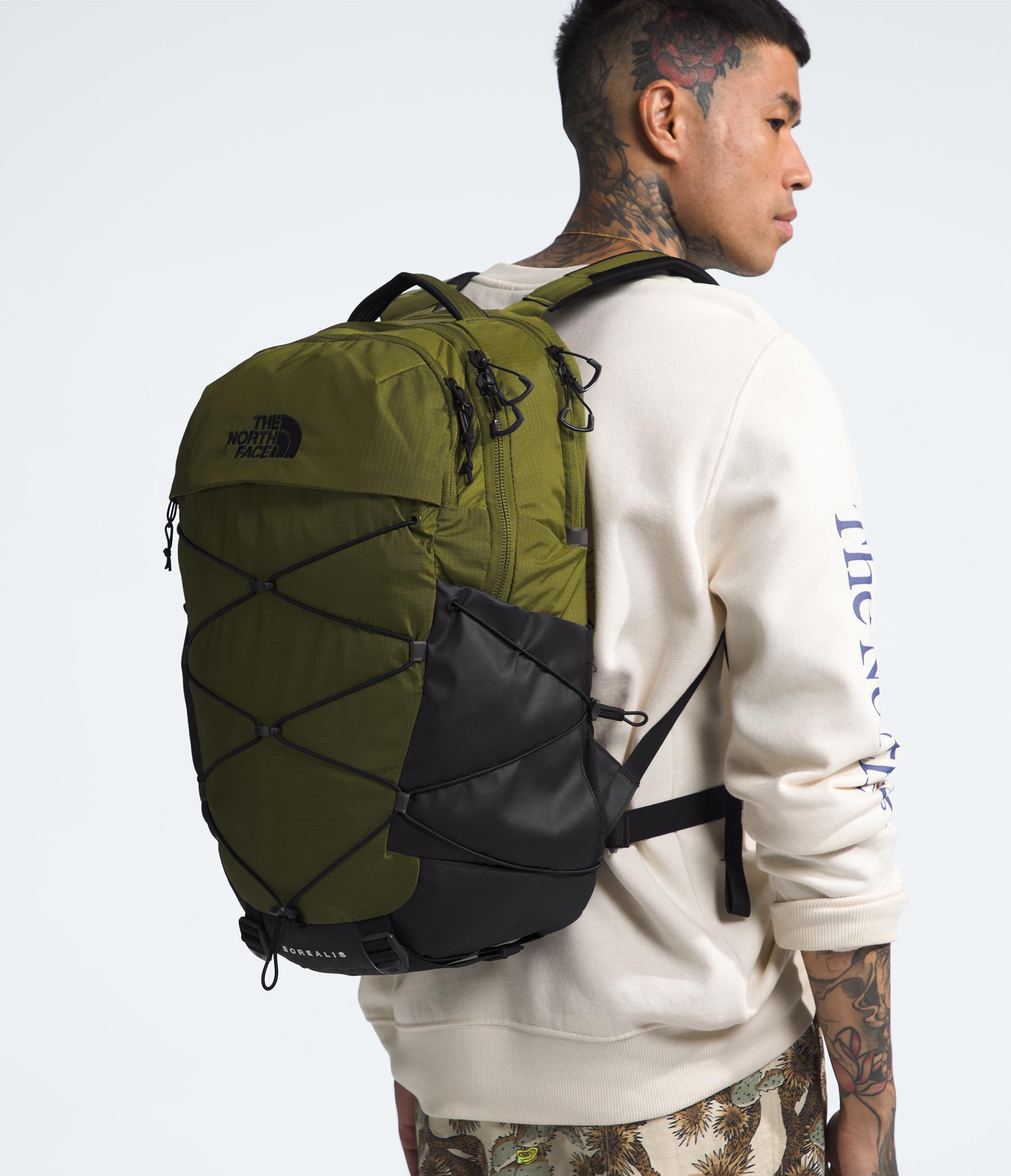 Foto 7 pulgar | Mochila The North Face Borealis Commuter Forest Verde Oliva - Venta Internacional