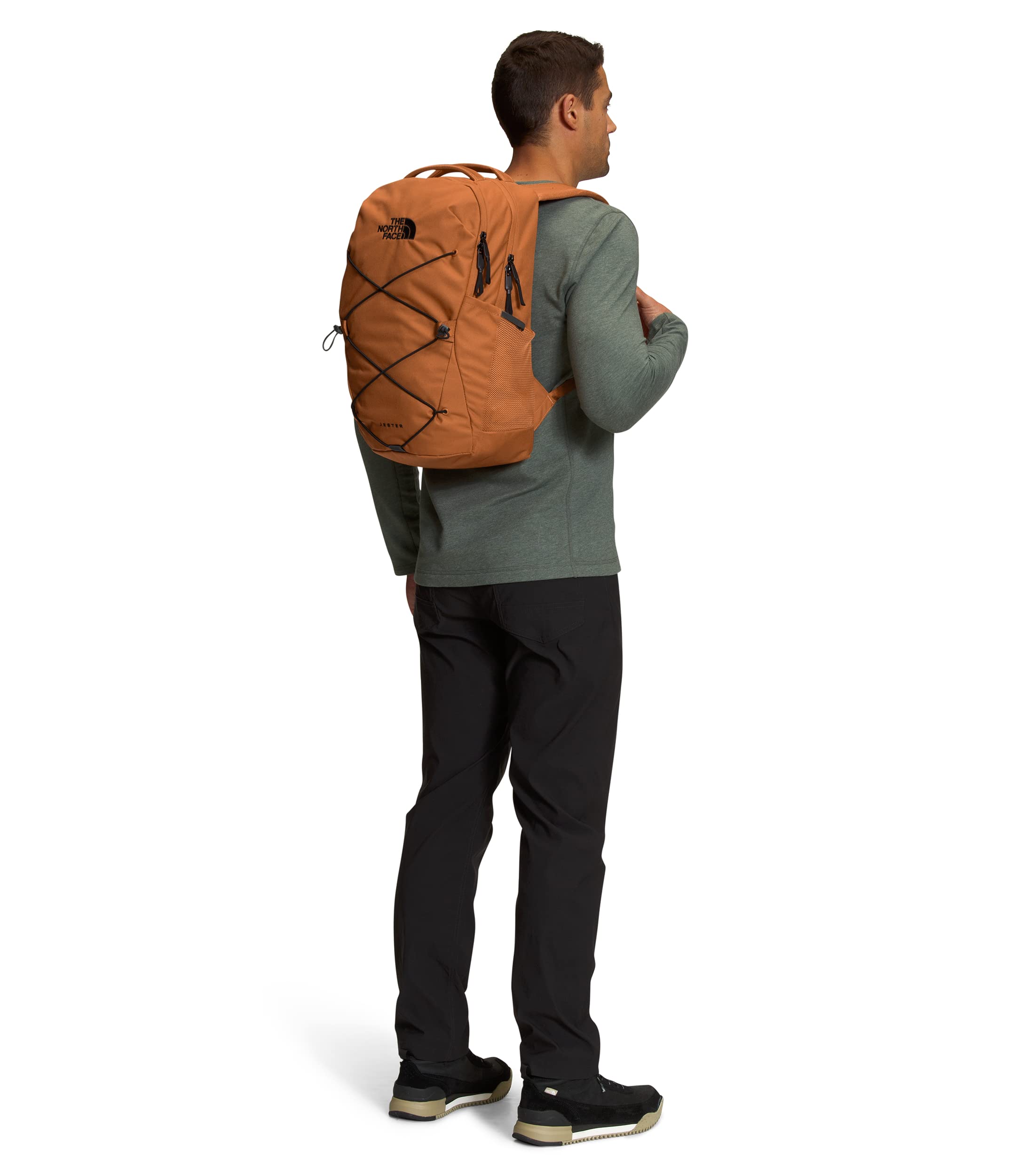 Foto 7 pulgar | Mochila The North Face Jester Everyday Cuero Marrón/Negro - Venta Internacional