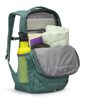 Foto 5 | Mochila The North Face Jester Luxe Everyday Verde para Mujer - Venta Internacional