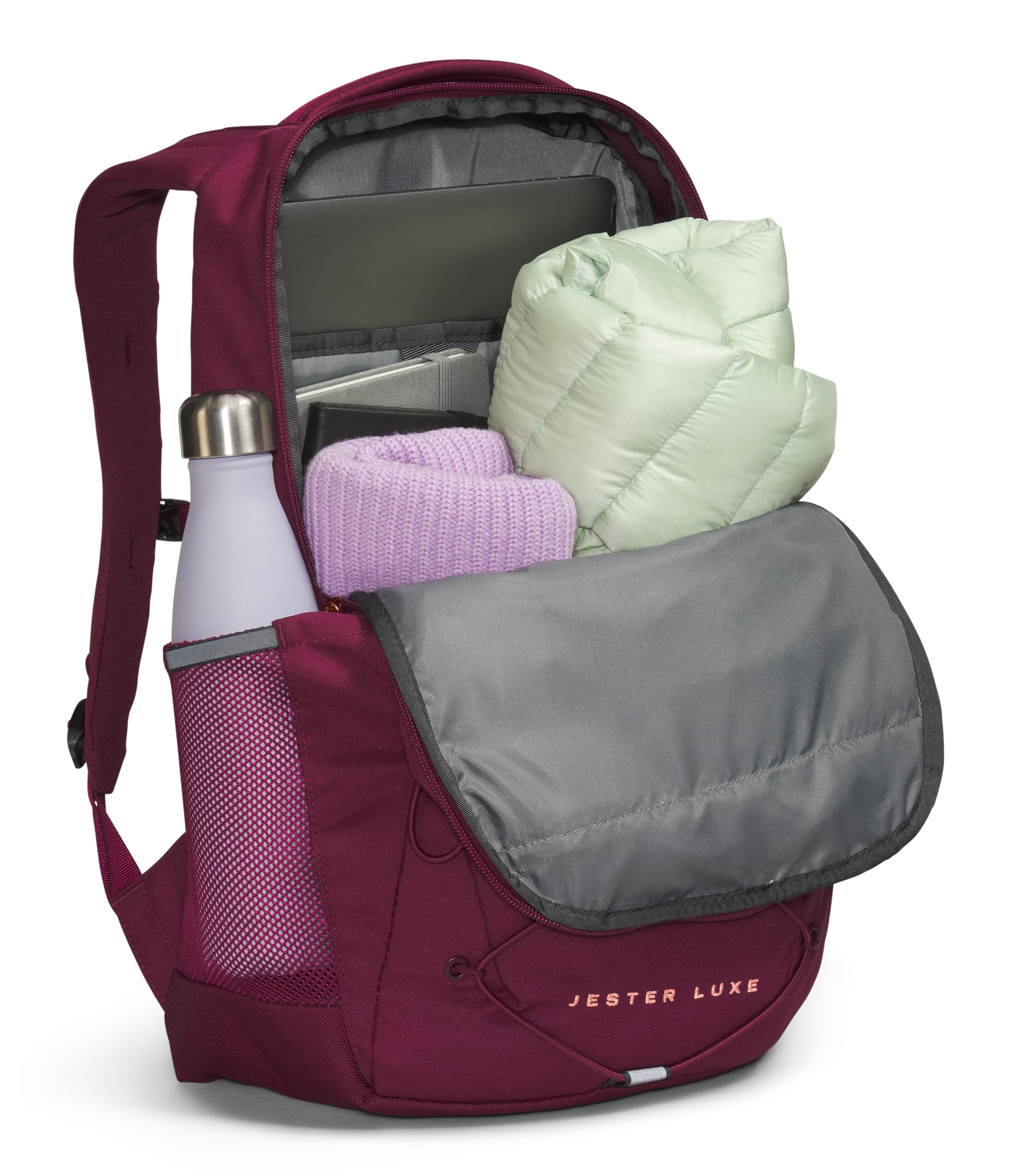 Foto 4 pulgar | Mochila The North Face Jester Luxe Everyday Women Boysenberry - Venta Internacional
