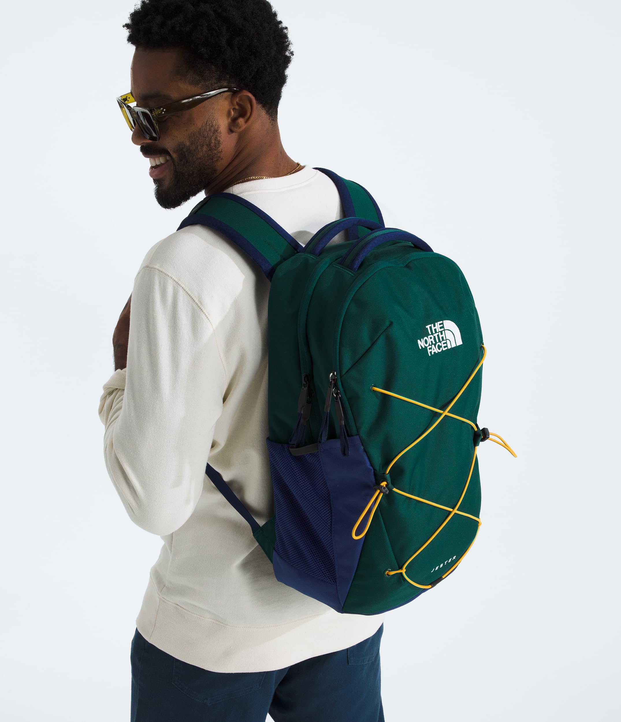 Foto 5 | Mochila The North Face Jester Everyday Laptop Hunter Verde - Venta Internacional