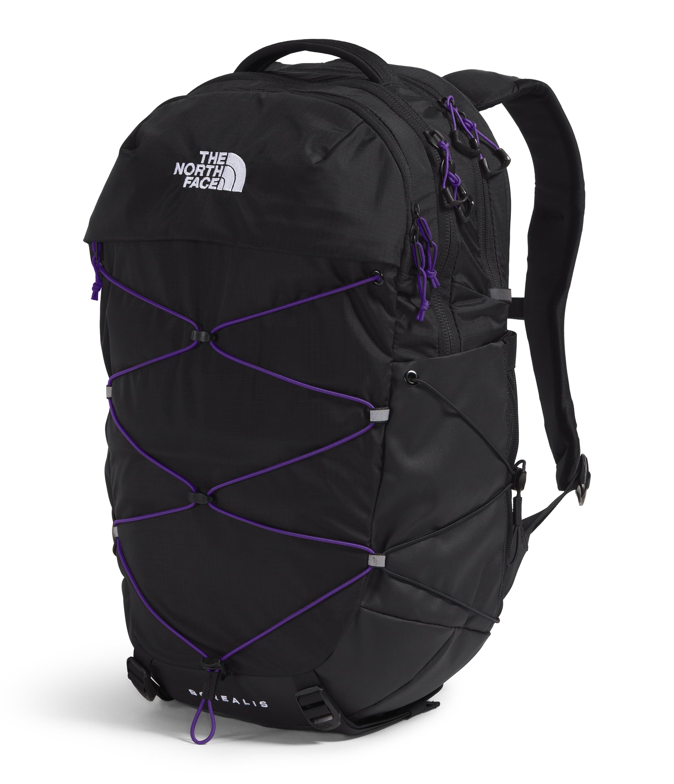 Foto 3 pulgar | Mochila The North Face Borealis Commuter en Negro y Morado para Mujer - Venta Internacional