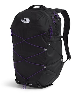 Foto 2 | Mochila The North Face Borealis Commuter en Negro y Morado para Mujer - Venta Internacional