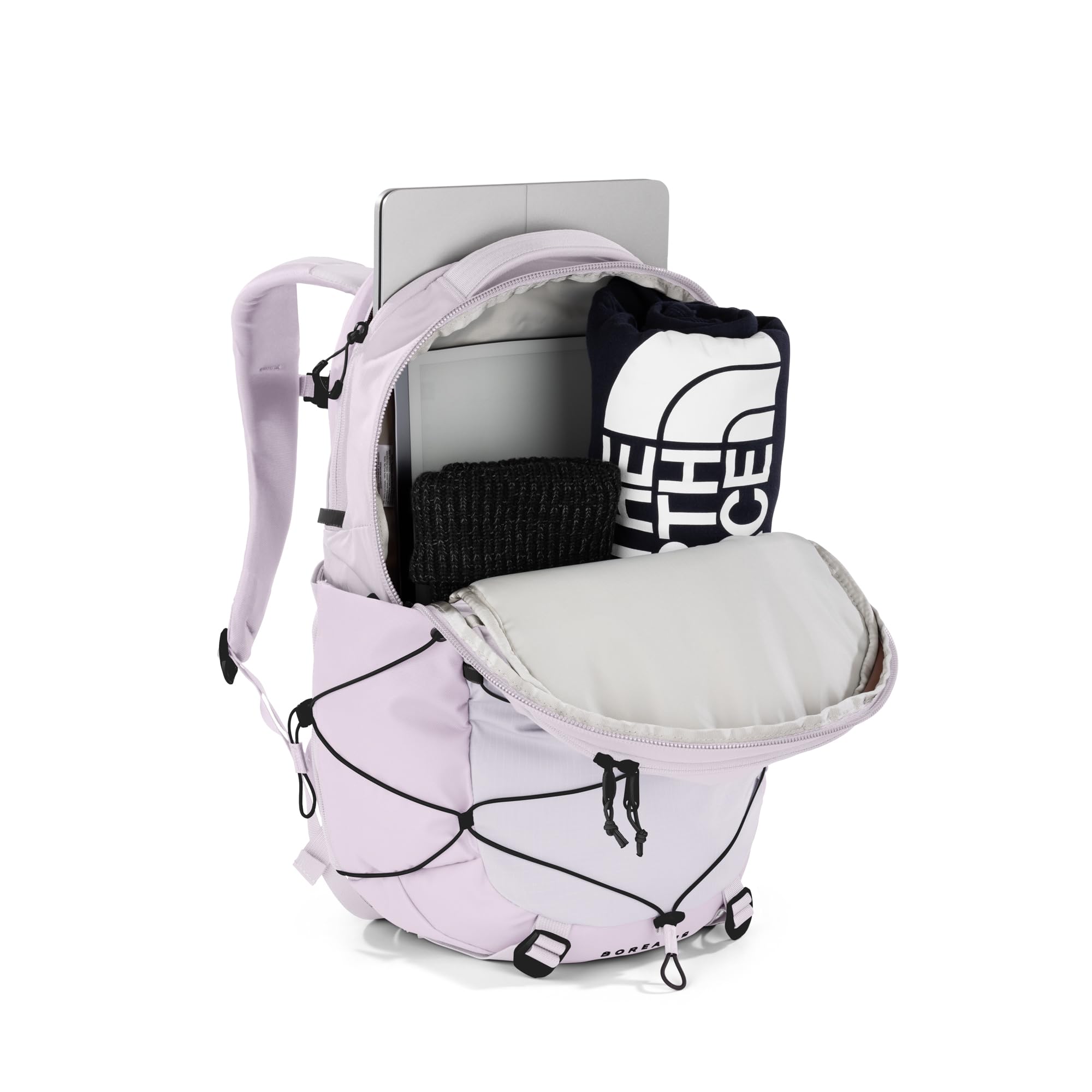 Foto 6 pulgar | Mochila The North Face Borealis Commuter Para Mujer Color Lavanda - Venta Internacional