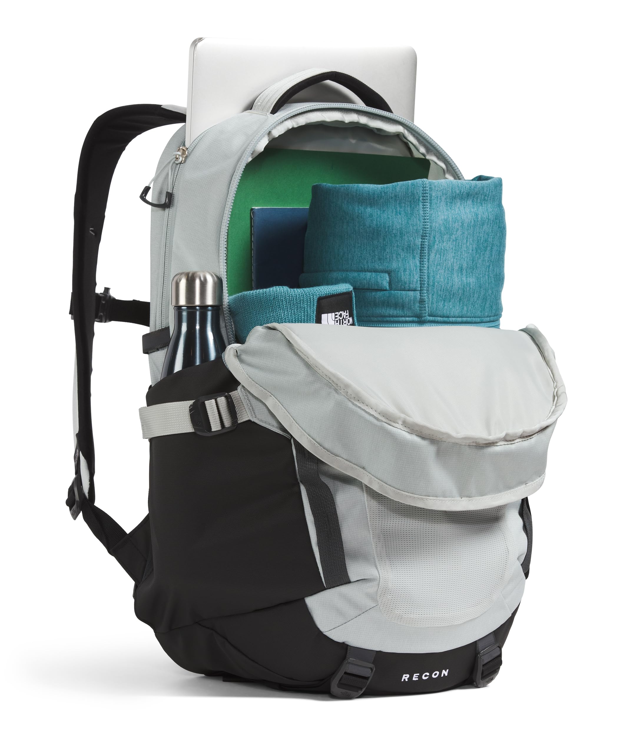 Foto 6 pulgar | Mochila The North Face Recon Everyday Laptop Gris 30 L - Venta Internacional