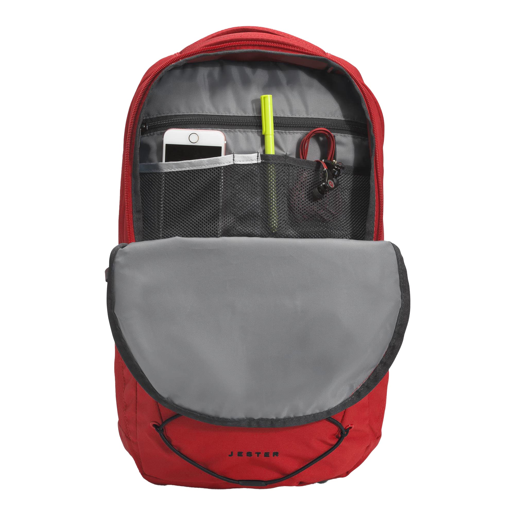 Foto 4 | Mochila The North Face Jester Everyday TNF Roja - Venta Internacional