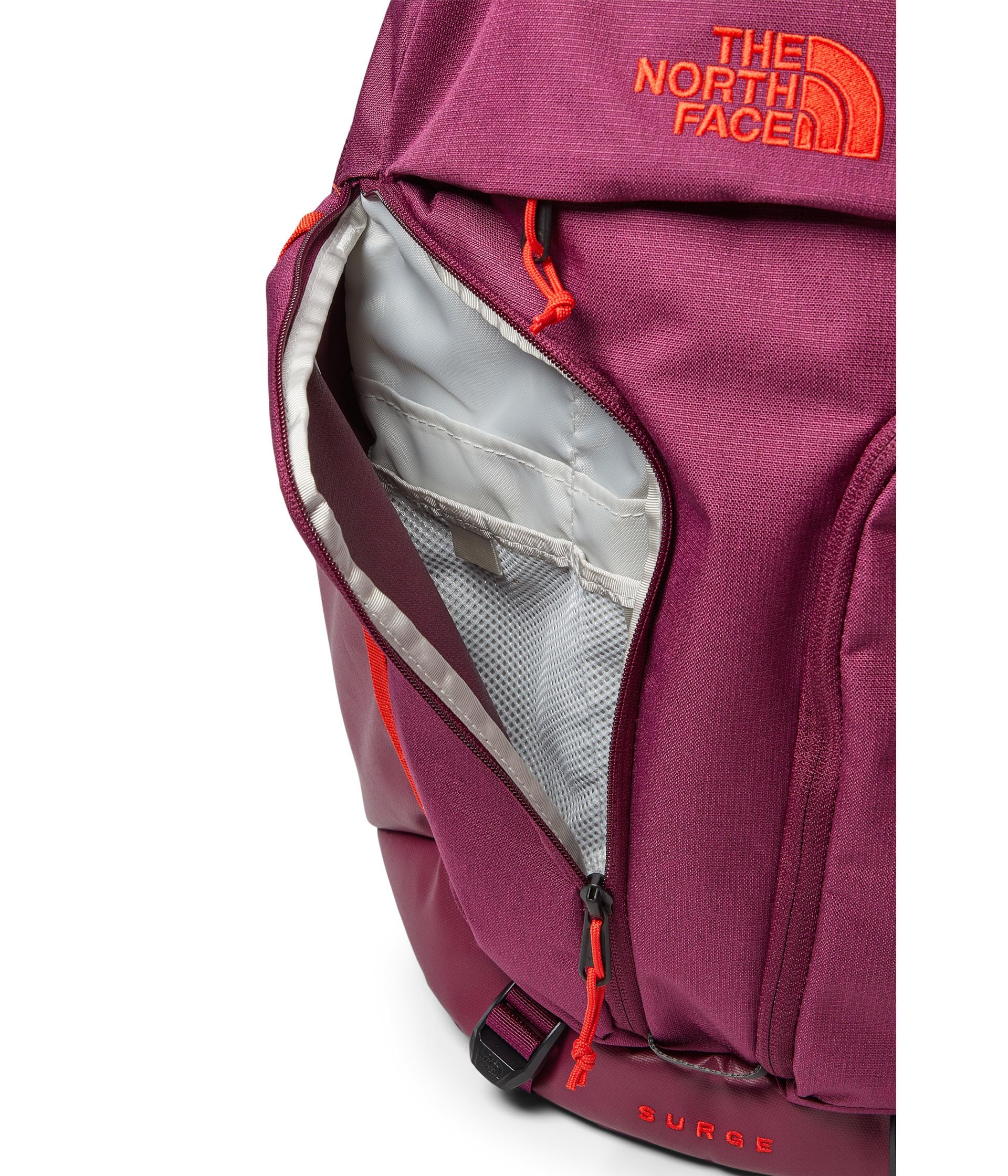 Foto 5 pulgar | Mochila The North Face Surge Commuter Púrpura para Mujer - Venta Internacional
