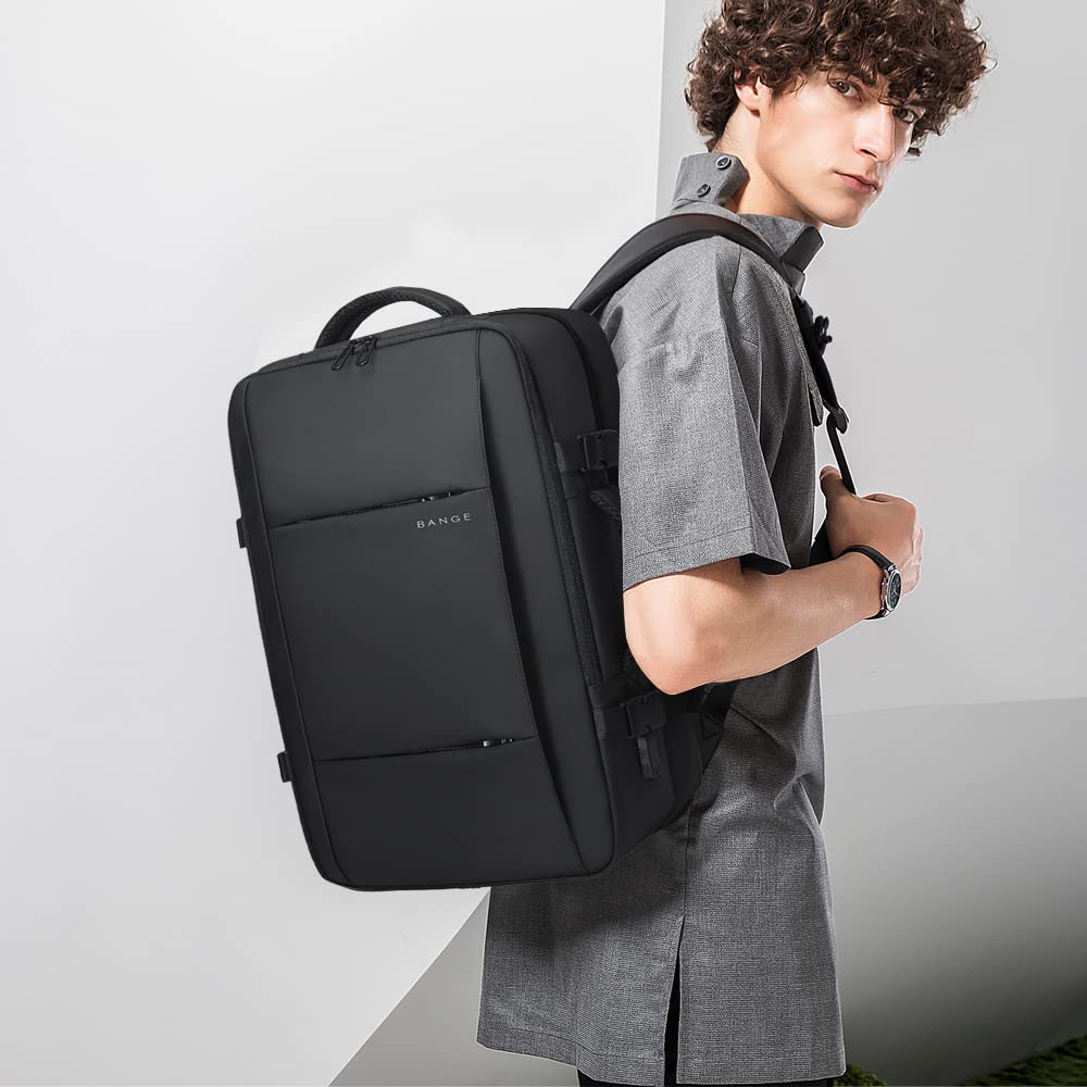 Foto 8 pulgar | Mochila de Viaje Bange Negra para Portátil de 17'' - Venta Internacional