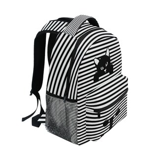 Foto 2 | Mochila Zoeo Cat On Striped Kids School De 24 Litros Para Niños Y Niñas - Venta Internacional