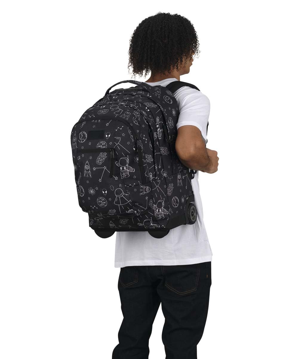 Foto 7 | Mochila Con Ruedas Jansport Driver De 8 Ruedas Con Funda Para Portátil De 15 Pulgadas - Venta Internacional.