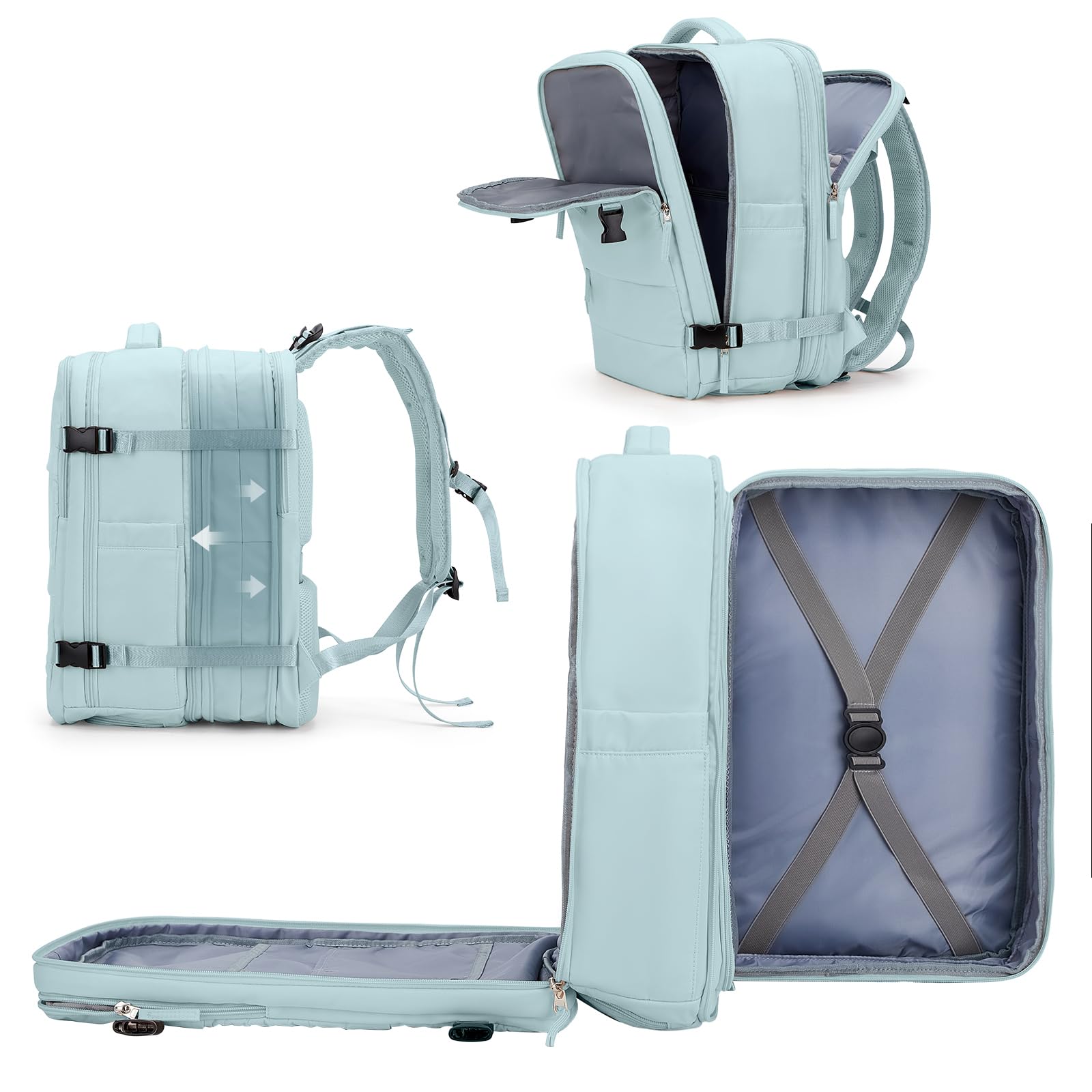 Mochila Coowoz Impermeable Unisex - Venta Internacional