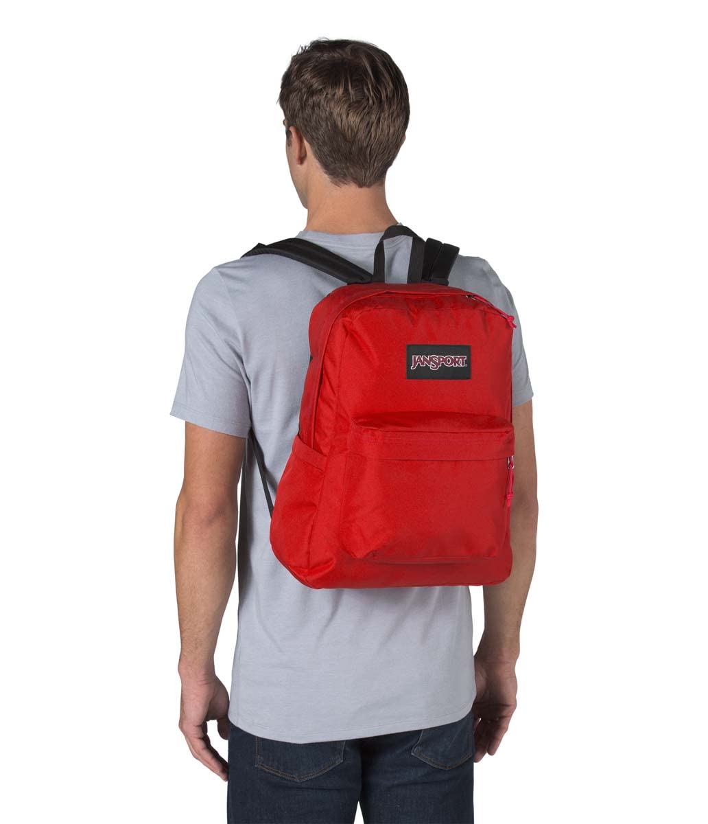 Foto 7 pulgar | Mochila JanSport SuperBreak Plus Roja - Venta Internacional