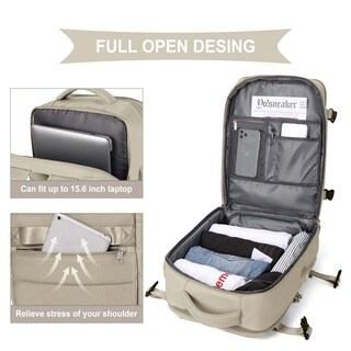Foto 4 | Mochila de Viaje Coowoz Impermeable-Venta Internacional