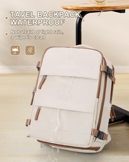 Foto 6 | Mochila de Viaje Impermeable Coowoz Carry On Unisex - Venta Internacional