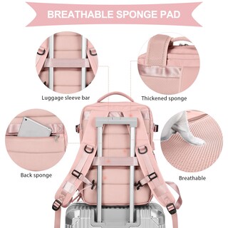Foto 5 | Mochila de Viaje Coowoz Impermeable-Venta Internacional