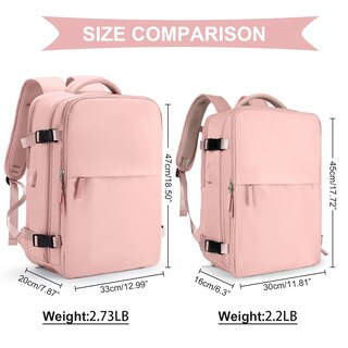 Foto 6 | Mochila de Viaje Coowoz Impermeable-Venta Internacional