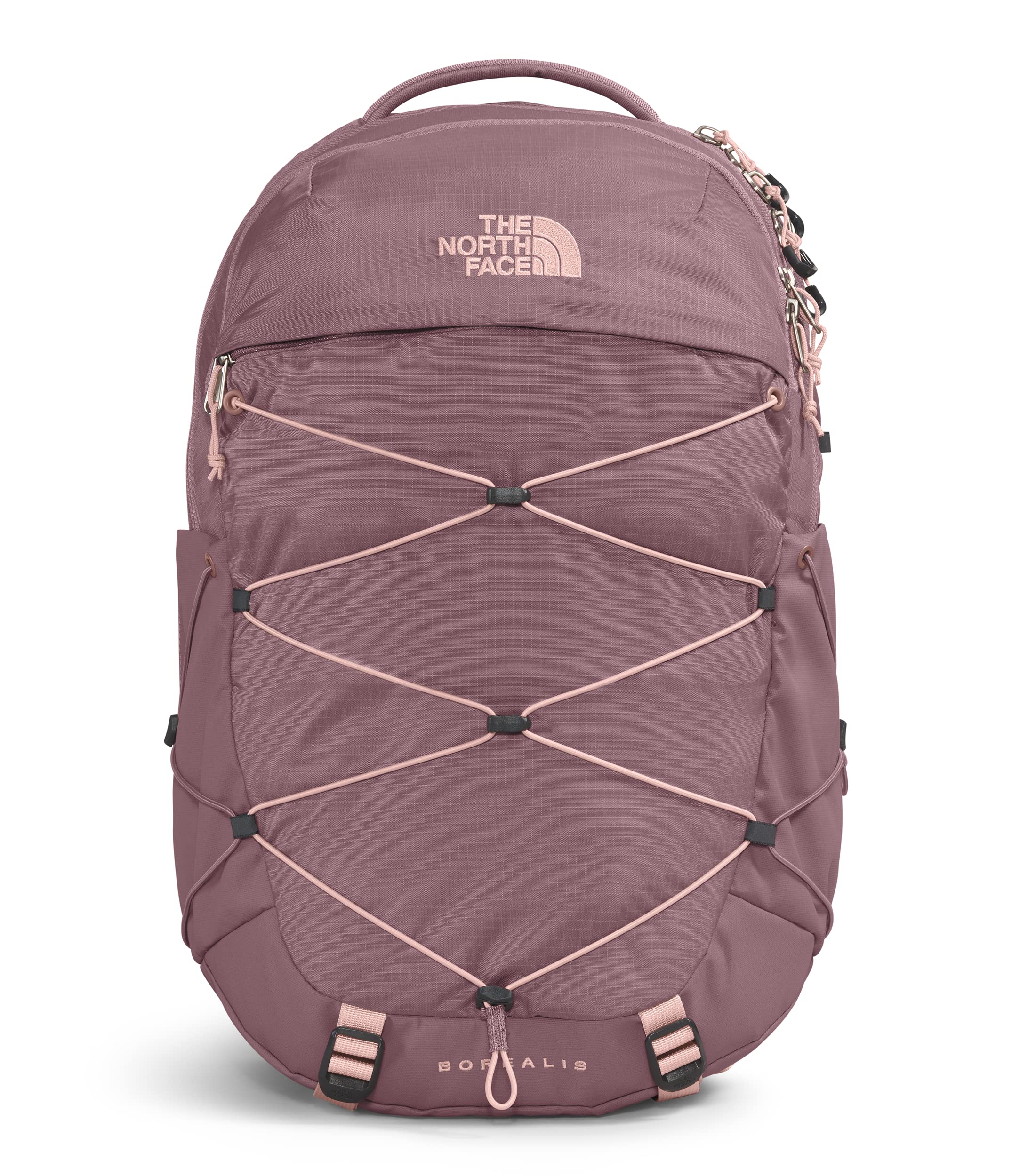 Mochila The North Face Borealis Commuter Para Mujer, Color Gris Leonado Y Rosa - Venta Internacional.