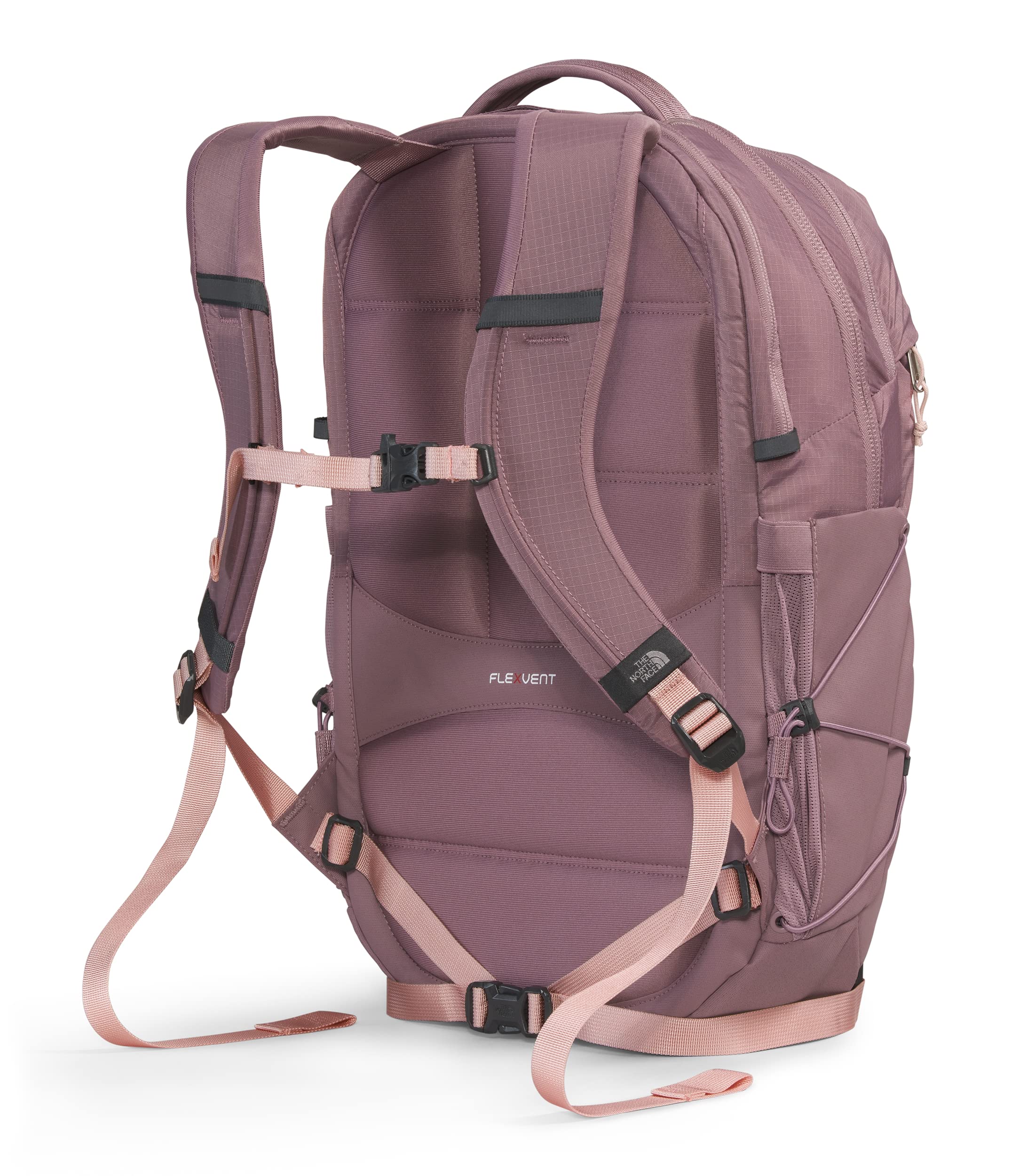 Foto 3 | Mochila The North Face Borealis Commuter Para Mujer, Color Gris Leonado Y Rosa - Venta Internacional.