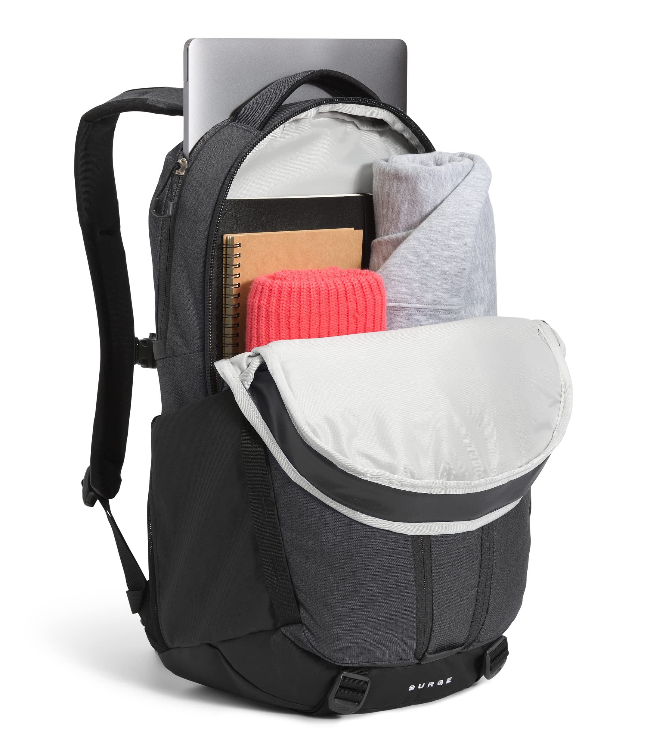 Foto 5 | Mochila The North Face Surge Commuter Asphalt Negra - Venta Internacional