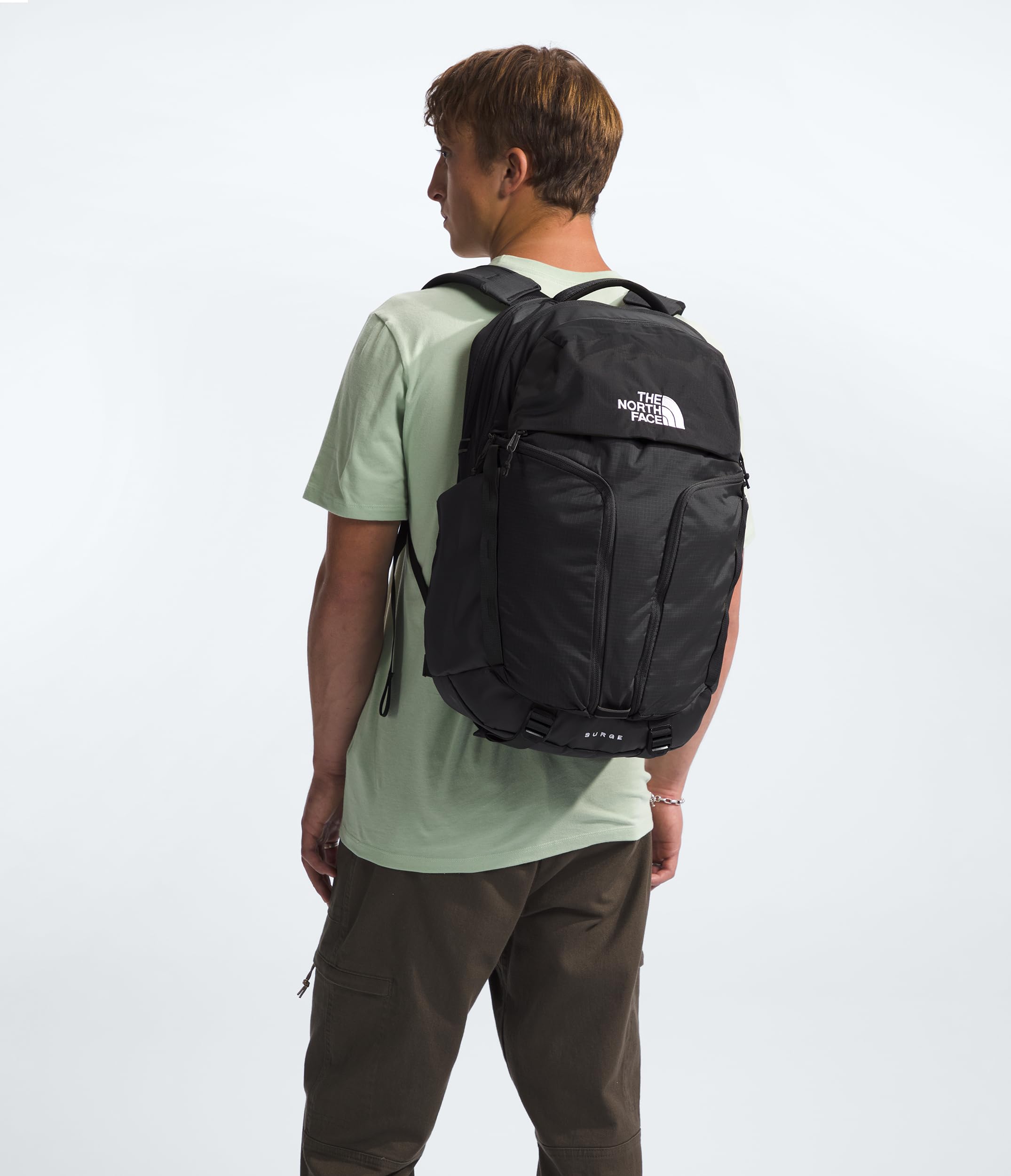 Foto 7 pulgar | Mochila The North Face Surge Commuter para Portátil Negra - Venta Internacional