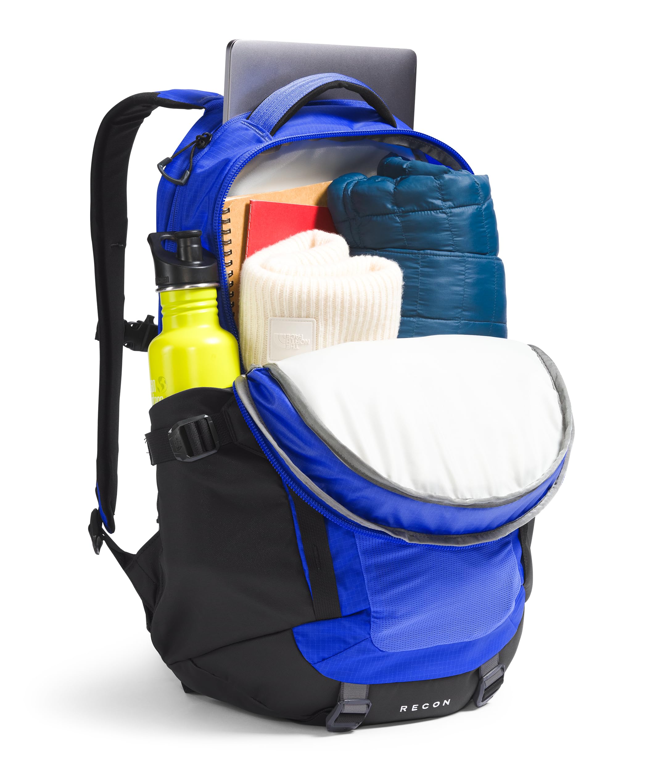 Foto 6 pulgar | Mochila The North Face Recon Everyday Laptop 30l Azul/negro - Venta Internacional