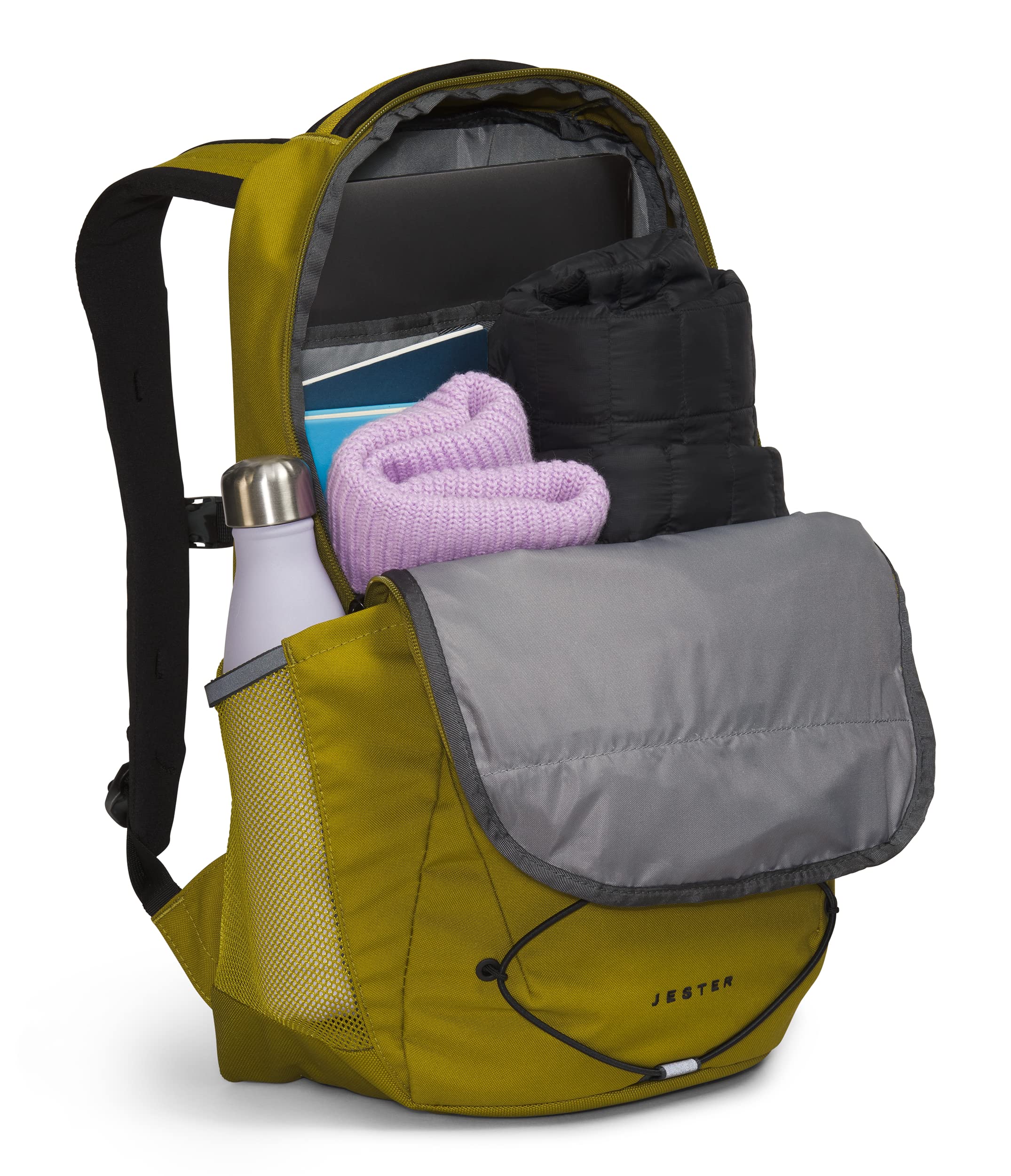 Foto 4 | Mochila The North Face Jester Everyday Sulphur Moss/TNF Negra - Venta Internacional