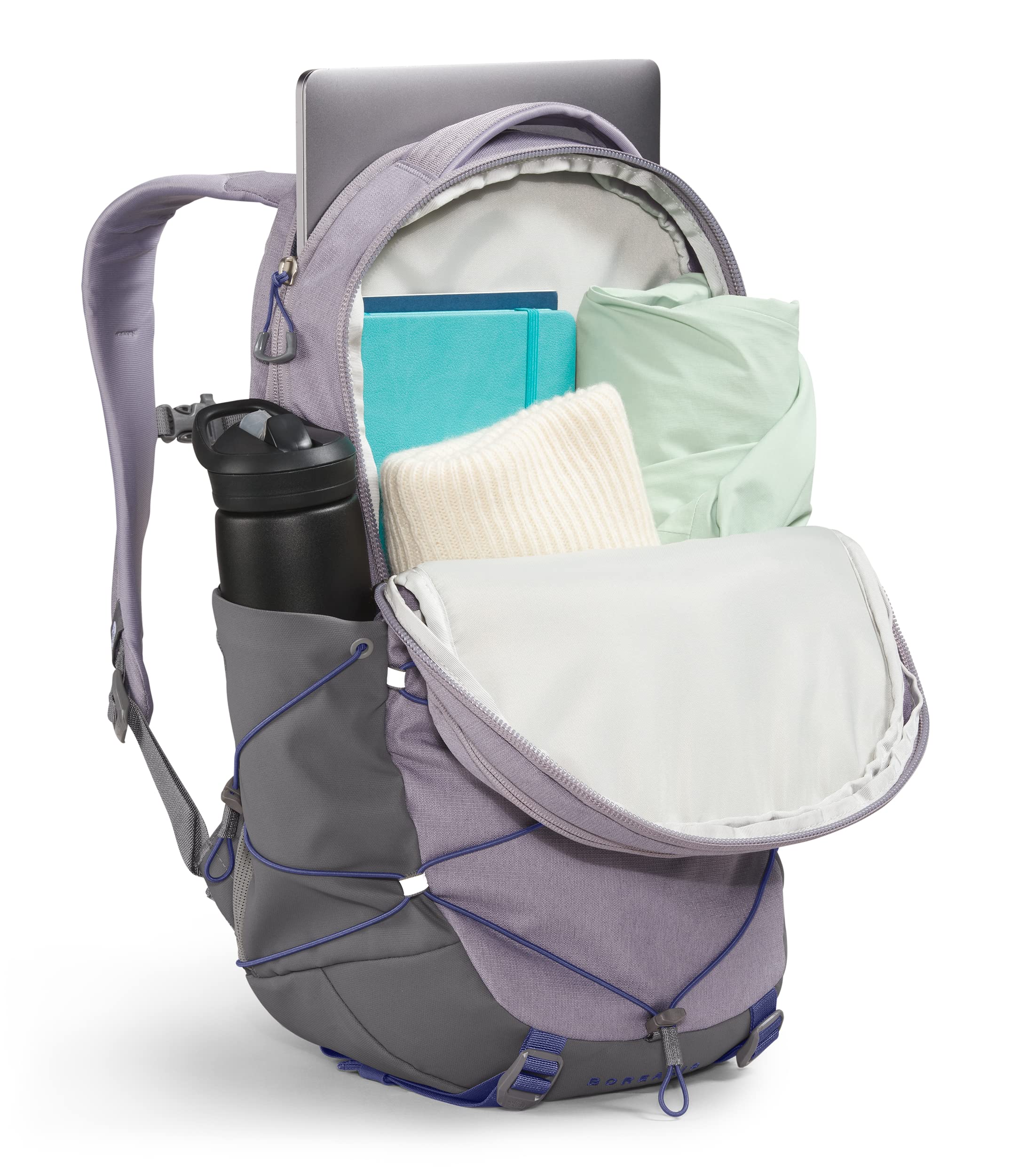 Foto 5 pulgar | Mochila The North Face Borealis Commuter Para Mujer, Color Gris 27l - Venta Internacional