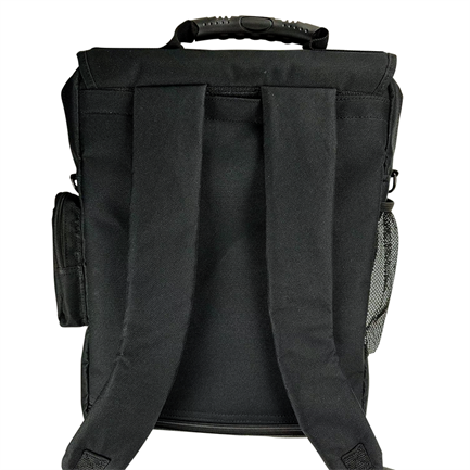 Foto 4 | Mochila Nextep Para Laptop 15.6'' Mensajero 2 En 1 Negra