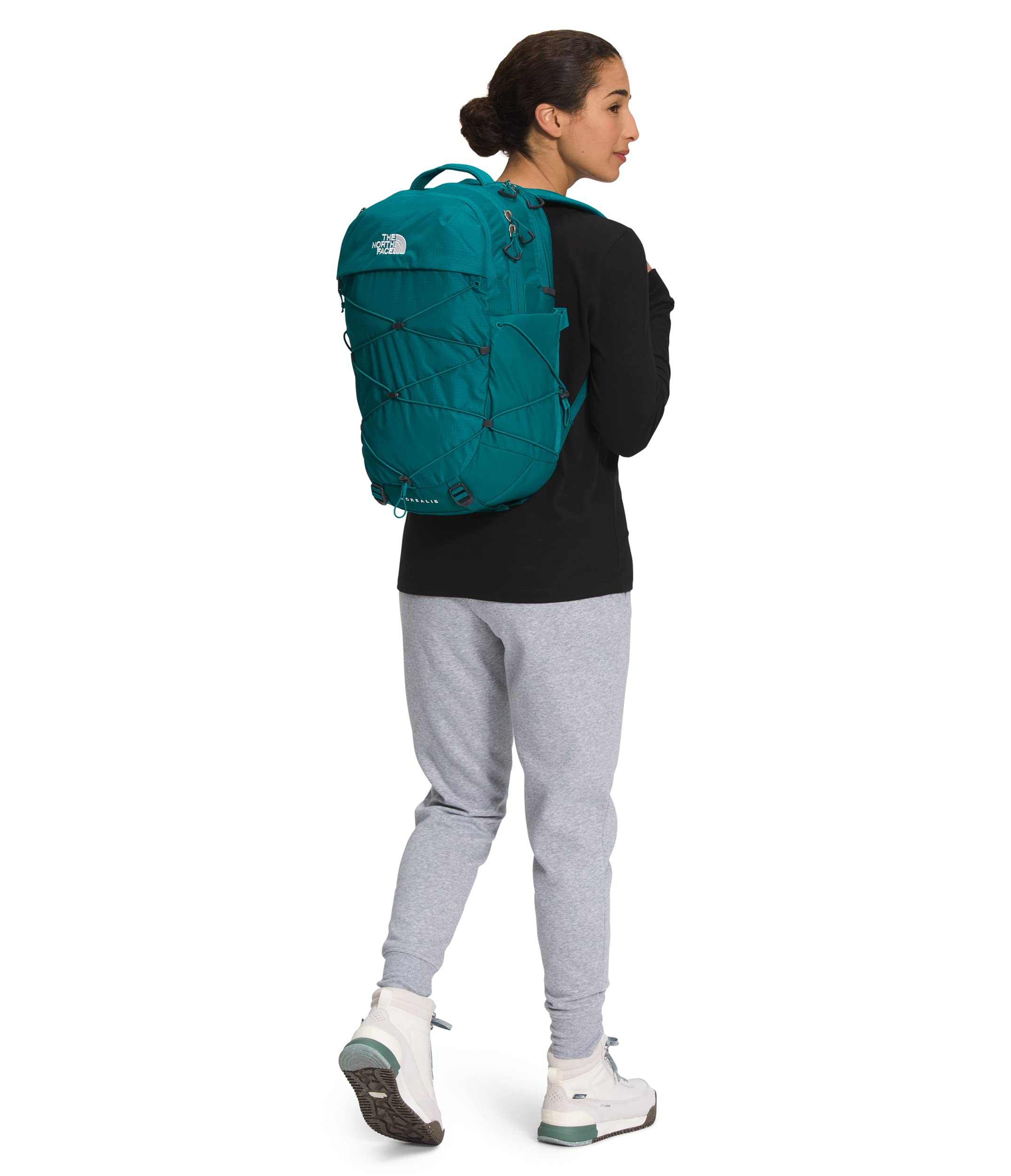 Foto 7 pulgar | Mochila The North Face Borealis Commuter Harbor Blue para Mujer - Venta Internacional