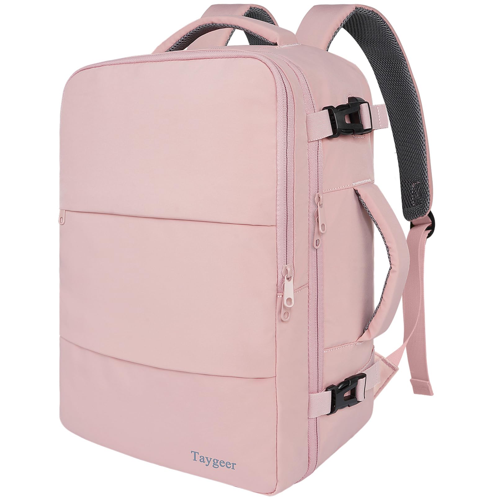 Foto 2 pulgar | Mochila Taygeer Travel Para Mujer Con Puerto Usb Y Funda Para Zapatos, Color Rosa - Venta Internacional.