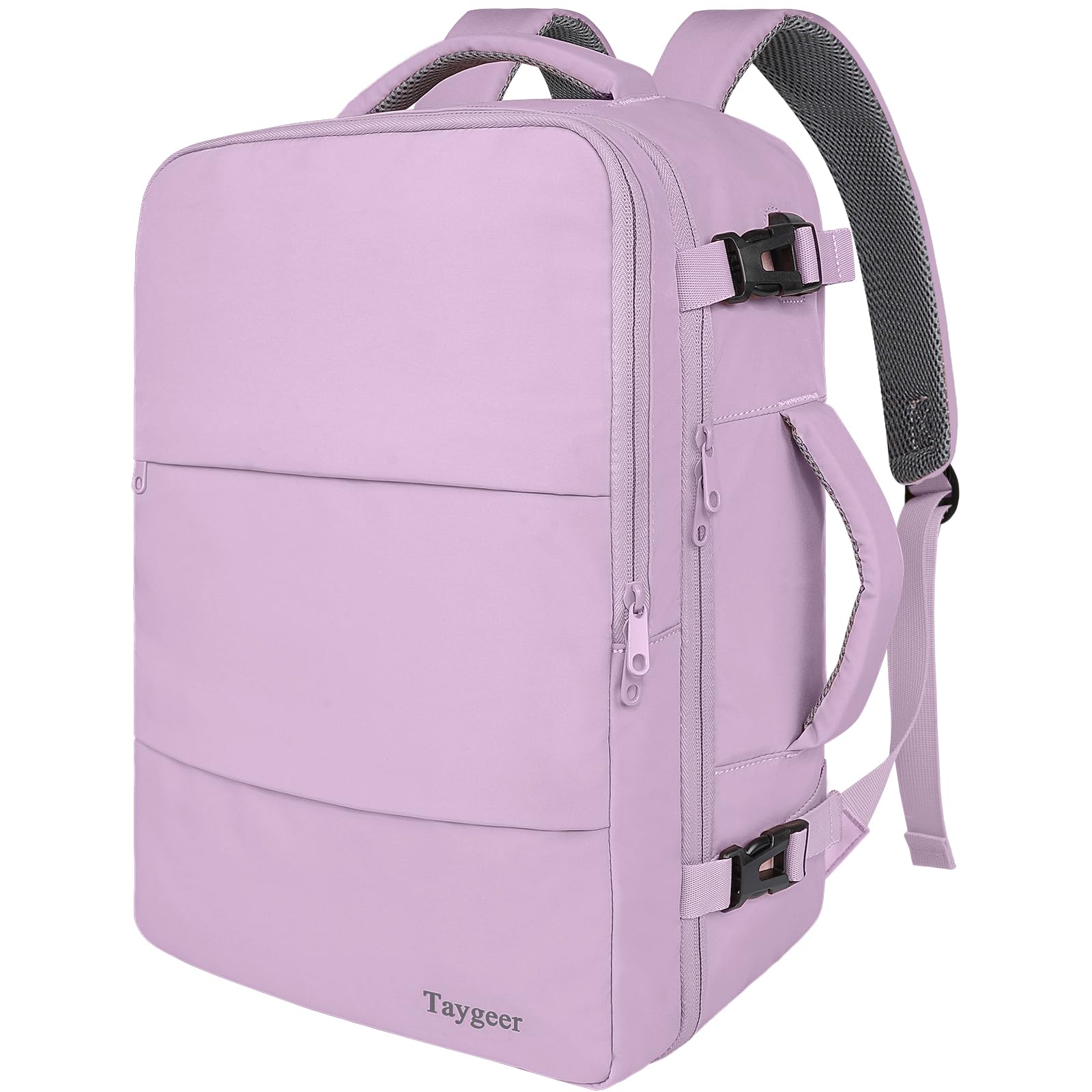 Mochila Taygeer Large Orchid Purple Para Mujer Con Portátil De 15.6 Pulgadas - Venta Internacional.