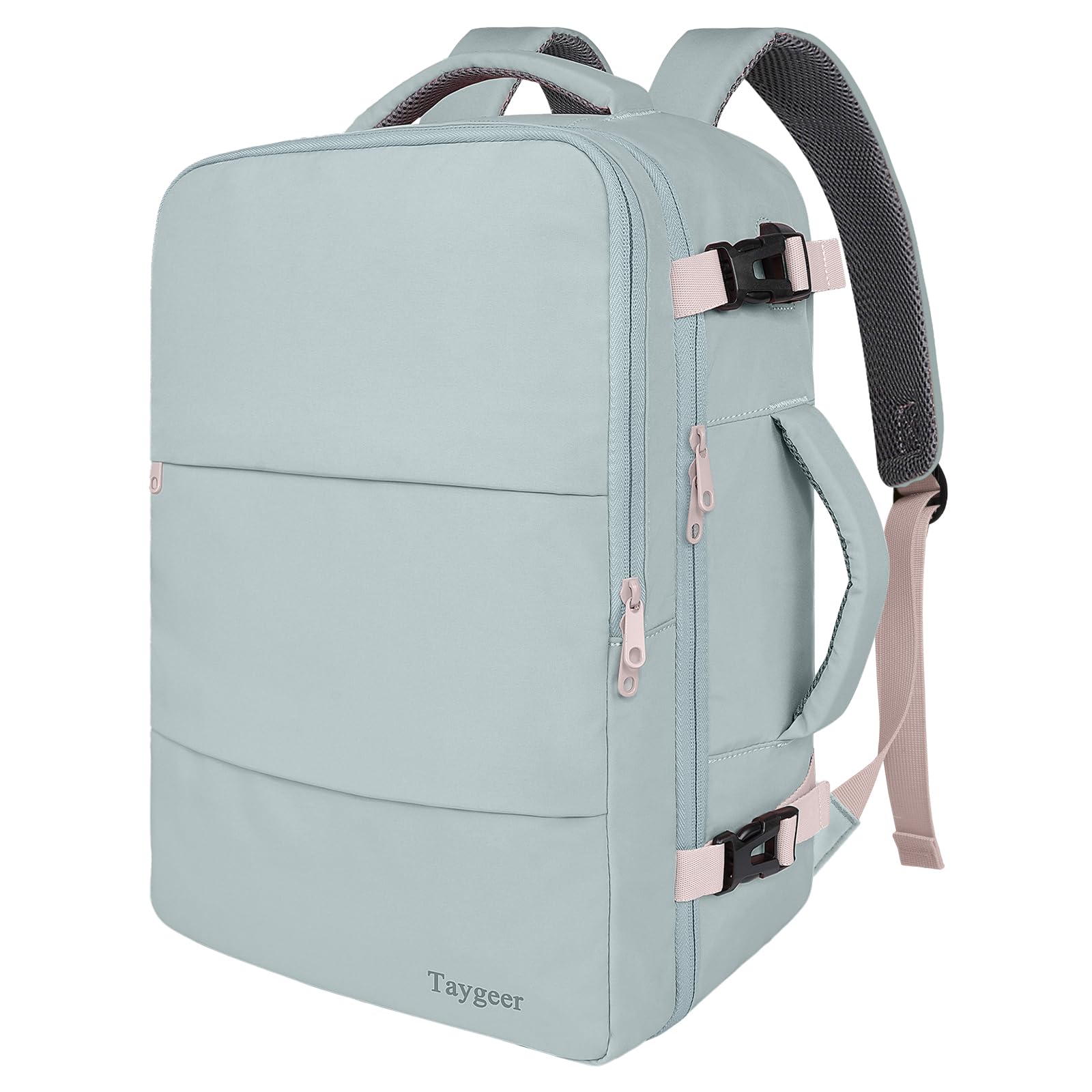 Mochila Taygeer Personal Item Gris En Polvo De 35 L Con Puerto Usb - Venta Internacional.