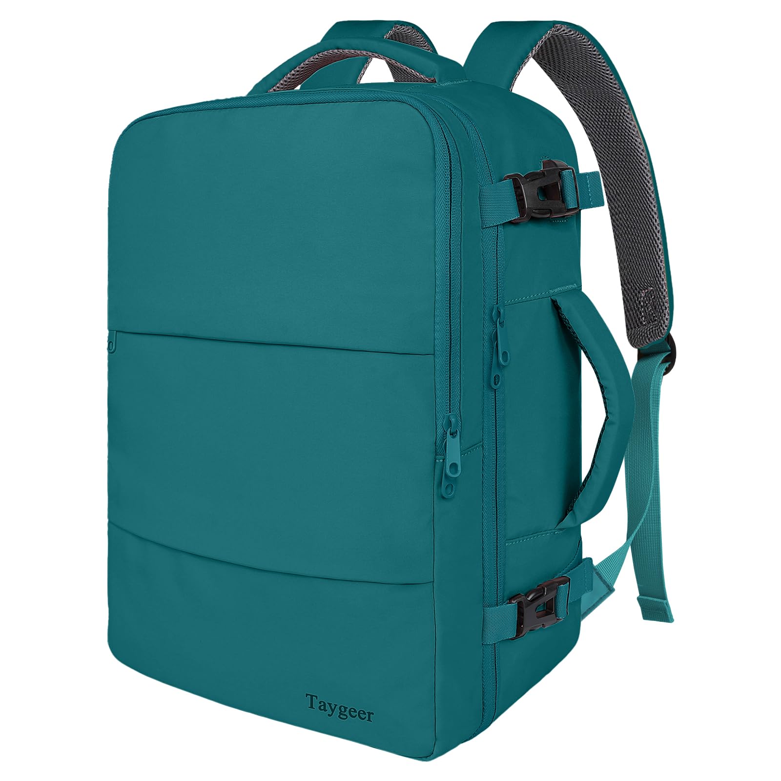 Mochila De Viaje Taygeer Carry On 35 L Con Puerto Usb Peacock Blue - Venta Internacional.