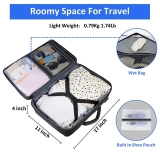 Foto 4 | Mochila de Viaje Taygeer Negra-Venta Internacional