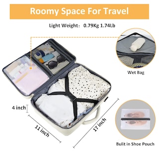 Foto 4 | Mochila de Viaje Taygeer Blanca-Venta Internacional