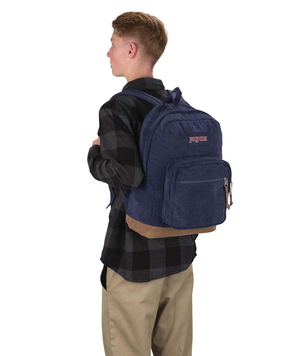 Foto 7 pulgar | Mochila Jansport Right Pack Expressions de Pana Azul Marino - Venta Internacional