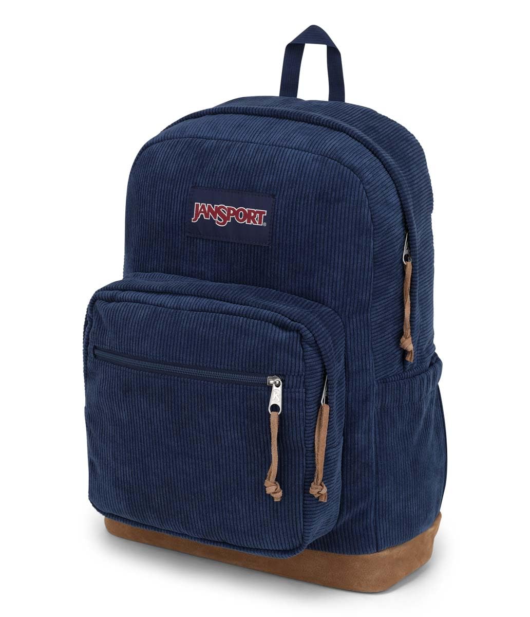 Foto 8 pulgar | Mochila Jansport Right Pack Expressions de Pana Azul Marino - Venta Internacional