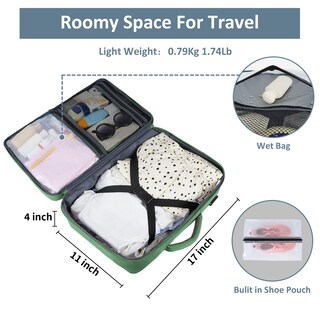 Foto 4 | Mochila de Viaje Taygeer Verde-Venta Internacional