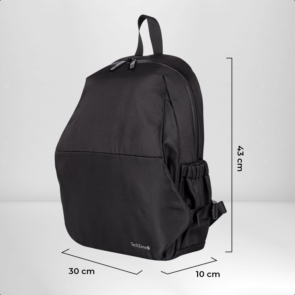 Foto 6 pulgar | Mochila Backpack Lite Techzone Acojinada Porta Laptop 15.6”