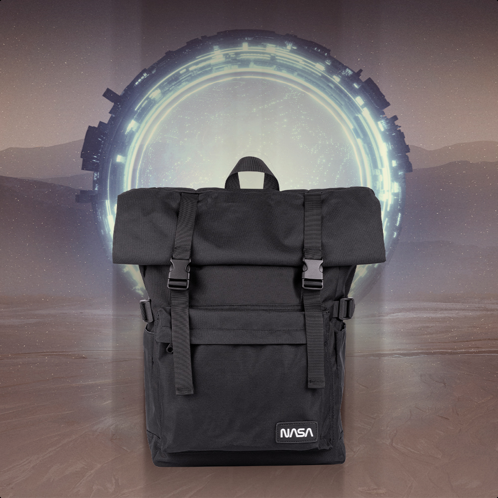 Foto 9 pulgar | Mochila Backpack Nasa Viajero Acojinada Para Laptop 16